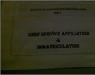 Service Affiliation et immatriculation